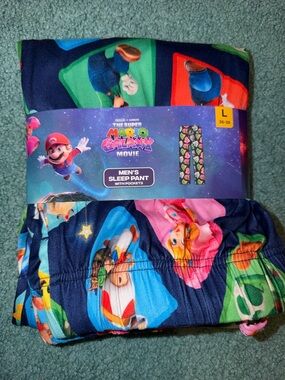 Super Mario Galaxy Movie Men’s PJ Pants!